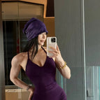 Grape purple (vest) / S