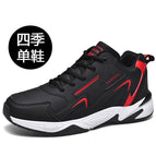6861 black and red leather / 40