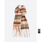 Thick braid stripes-beige