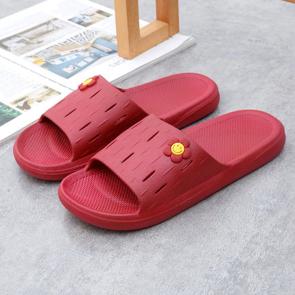 Mid-Soled Slippers for Women's Summer Outer Wear, Fashionable Soft-Soled Versatile Non-Slip Bathing Home Ladies' Middle-Aged and Young Mother's Shoes