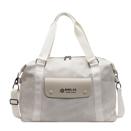 Fashionable and Stylish European and American Style Multi-Pocket Travel Bag with Dry and Wet Separation, Sports Gym Bag, Can Be Attached to a Trolley, Portable