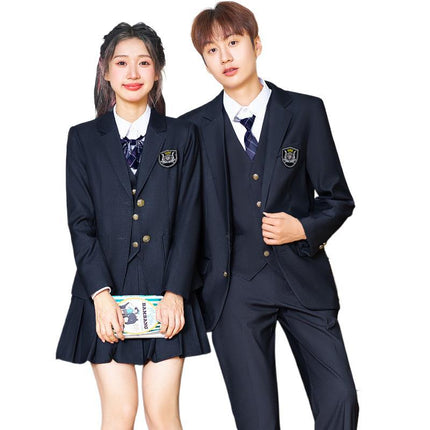Wholesale New Autum Clothing for Men and Women, Middle and High School Uniforms, Jk Uniforms, Suits, Three-Piece College Style Suits