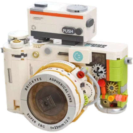 Compatible with Lego Retro SLR Camera Building Blocks Assembled Handmade Toy Model Ornaments Children Gift Batch