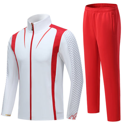 Chinese Team Sportswear Suit Long-Sleeved Jacket Men's and Women's Martial Arts Custom Training Uniforms Coach Uniforms Appearance Uniforms Autumn Winter Spring