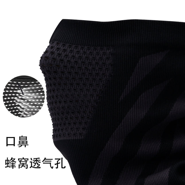 Warm Scarf Outdoor Riding Headscarf Breathable Knitted Mask Sports Skiing New Cold-proof Windproof Seamless Neck Sleeve