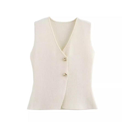 Foreign trade cross-border supply wholesale knitted vest fashion leisure cross-border supply cross-border supply wholesale new