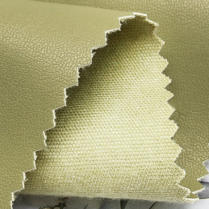 Spot Wholesale 180 Cotton Bottom Pu Artificial Leather Cloth Bottom Clothing Leather Men's and Women's Skirts and Jackets Leather Fabrics