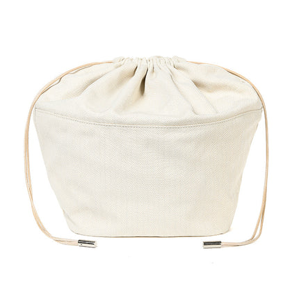 Straw Bag Liner Canvas / Doublure Sac Paille Toile