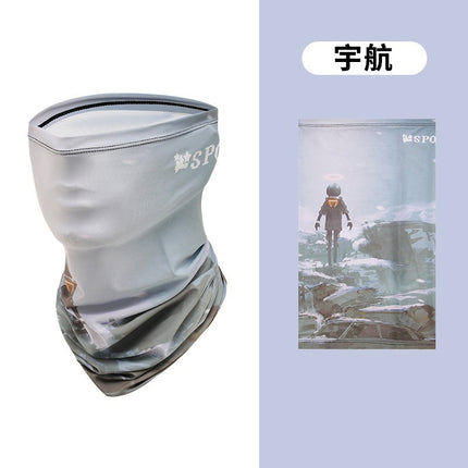 Sun protection oversleeve men's and women's summer Thin Ice Silk outdoor sports UV protection arm cover outdoor riding driver