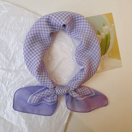 Printed Square Scarf / Foulard Carré Imprimé