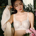 Moonlight skin/single bra new product rabbit cup / 75B