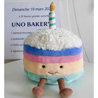 30cm / Rainbow cake