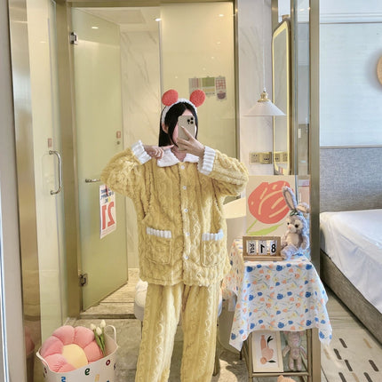 Autumn and Winter Maternity Pajamas for Postpartum Women, Home Wear, Maternity Wear, Factory Wholesale, Clearance Sale