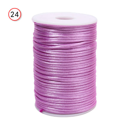 Chinese knot braided rope diy handmade line 7 Jade line jewelry accessories No. 5 South Korea red rope factory in stock wholesale