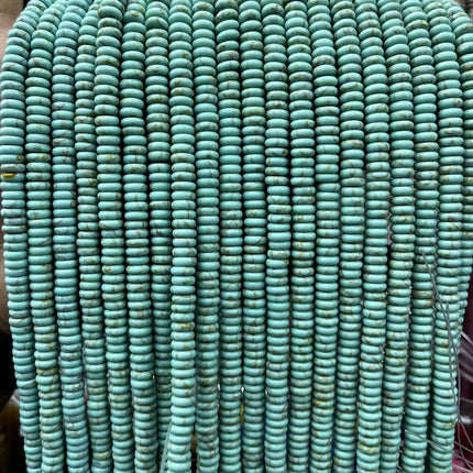 2×6 Natural Stone Colorfuled Crystal Abacus Beads Spacer Beads Beads Cross-Border Hot-Selling Jewelry DIY Bracelet Necklace