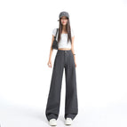 Light luxury gray nine points / XS
