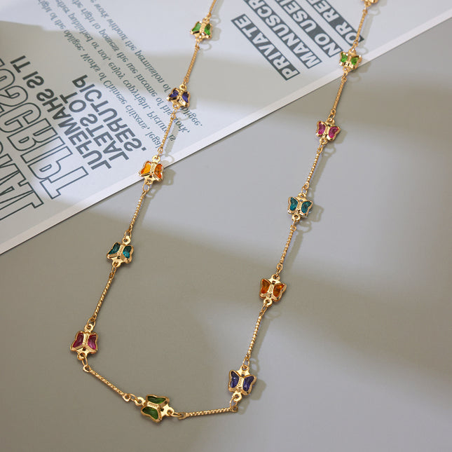 European and American Cross-Border Butterfly Waist Chain with Dress Shirt Belt Women's 2025 Summer New Elegant Elegant Jewelry