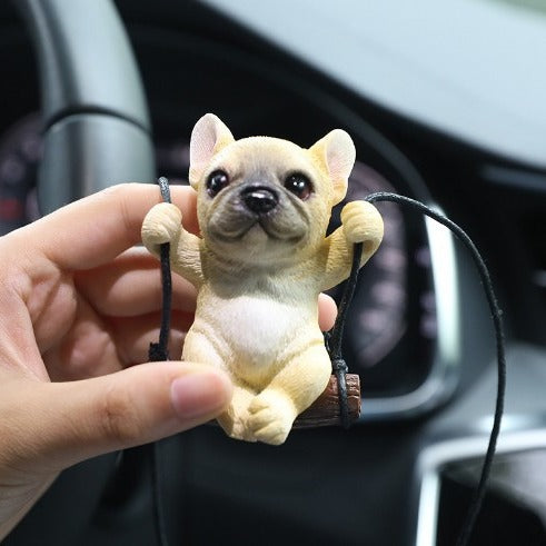 Car Accessories Car Accessories New Cute Car Pendant Pendant Popular Car Decoration Rearview Mirror Bulldog