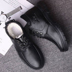 902 black leather cotton shoes boutique version / 39