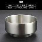 14cm Korean-style bowl (silver without cover)