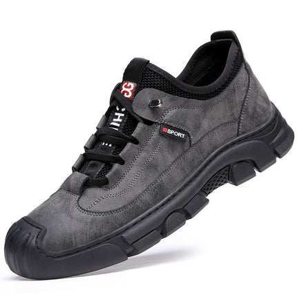 Mu Huisen men's shoes 2023 autumn outdoor shoes hiking shoes non-slip soft bottom breathable sneaker casual shoes trendy