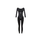1 piece of buttoned style [black] / S size [suitable for 40-50kg ]
