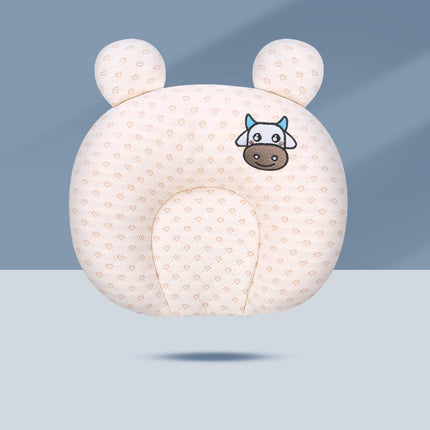 Baby Pillow, Baby Latex Pillow, Washable Imitation Eccentric Head Correction Head Shape, Breathable Newborn Shaping Pillow, Available in All Seasons