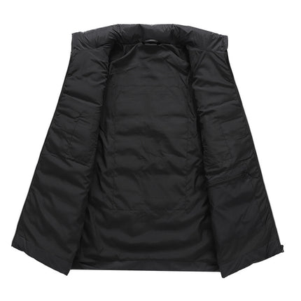 Electric Heating Vest with Stand-Up Collar, Fifteen-Zone Heating, Unisex, Cold-Proof, Warm, Heating Clothing, Sports Style, Fast Heating