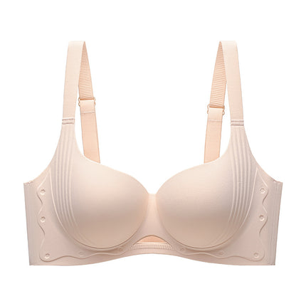 Original Underwear Women's Small Chest Push-up Show Anti-sagging Paramilis Pull-up Adjustable Upper Thin Lower Thick Bra