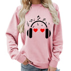 Pink (black font) / S