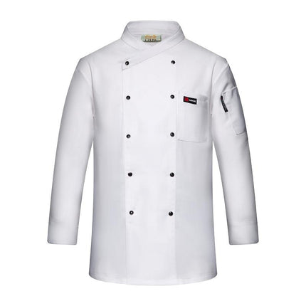 Chef's Clothes Long-sleeved Short-sleeved Hotel Work Clothes Men's and Women's Autumn and Winter Clothes Hotel Kitchen Kitchen Kitchen Catering Clothing Fixture Available