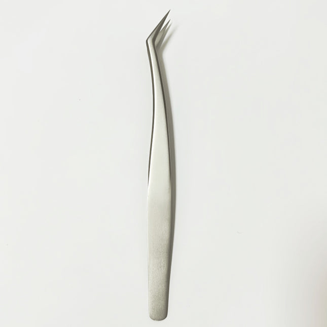 High Precision False Eyelash Tweezers Professional Grafting Tool Golden Feather Clip for Beginners Eyelash Specialist Novice Wholesale