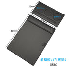 Black suit: Pen deduction +3-hole coaster 2