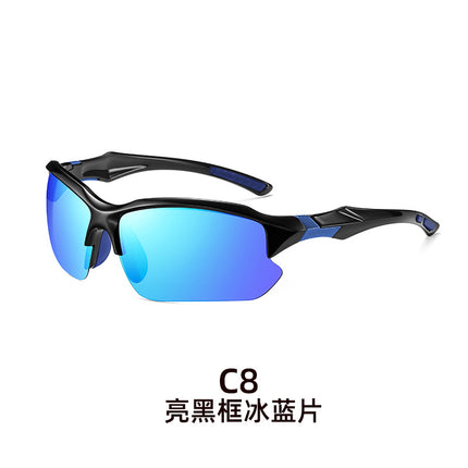 Foreign Trade Outdoor Sports Glasses, Men's Driving Sunglasses, Anti-Glare Sunglasses, Cross-Border Popular Anti-Uv Glasses