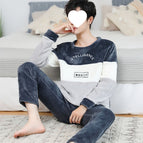 Yxsy # Color matching letters gray customized model [set] / M [recommendation 70- 45kg ]
