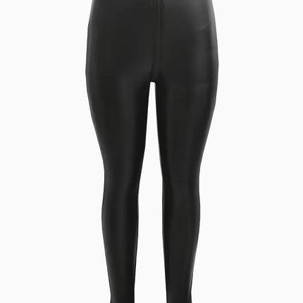 High-Waisted Tummy Control Seamless Butt-Lifting Leather Pants Shapewear Leggings Fitness Leggings Yoga Shapewear Pants