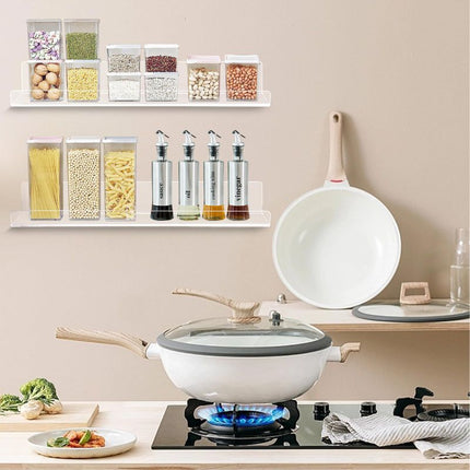Cross-Border Acrylic Wall-Mounted U-Shaped Storage Rack, Transparent, No-Drill Wall Hanging, Bathroom, Kitchen, Study, Record Storage Rack