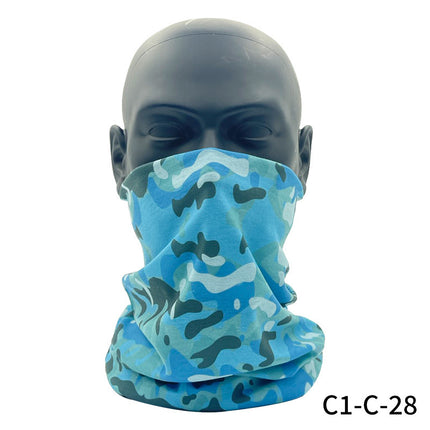 Outdoor Seamless Versatile Magic Headscarf for Men and Women, Cycling Mask, Neck Gaiter, Windproof Neck Scarf, Summer Sun Protection, Quick-Drying
