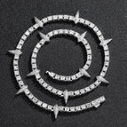 Silver necklace 18inch(45cm)