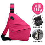 left shoulder pink