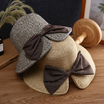 Sun hat ladies summer Korean fashion sun hat seaside straw hat sunscreen travel big eaves beach hat wholesale