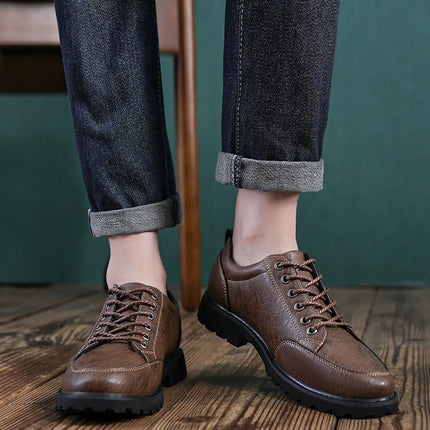 Cross-border Shoes Men's New Casual Shoes British Retro Shoes Men's Shoes All-match Trendy Shoes Amazon Explosions Work Shoes