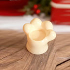 New cat claw ornament, creamy yellow, 3.8*2.8cm, 1 dark color, 3.8*2.8cm, 14g