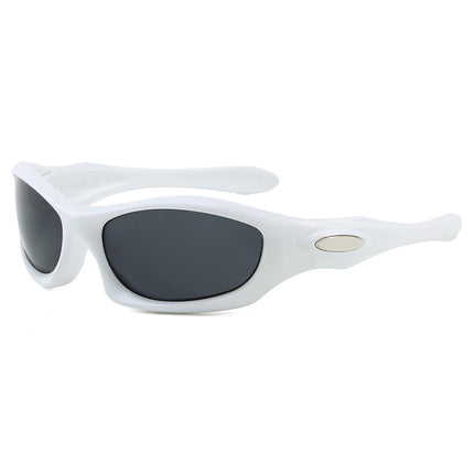 European and American Cross-Border Polarized Sunglasses for Men and Women Tr Retro Oval Frame Outdoor Cycling Driving Sunglasses Monster Dog