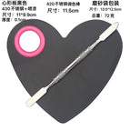 Black Heart Plate/Set