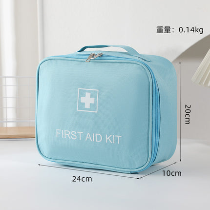 Youth Style First Aid Kit Large Capacity Student Health Kit Portable Mini Medicine Box Medicine Storage Bag