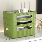 Light luxury model/avocado green three layers