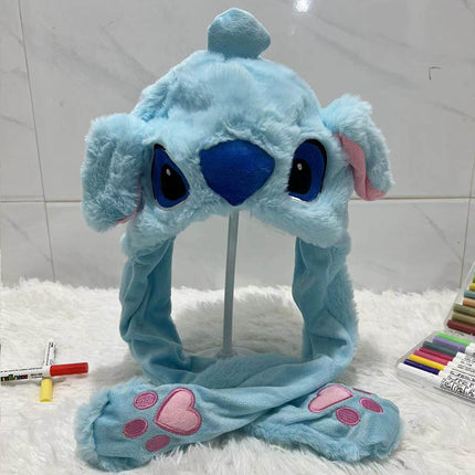 Factory direct tremolo hat ears will move cute rabbit hat net red dancing music airbag cap a generation of hair