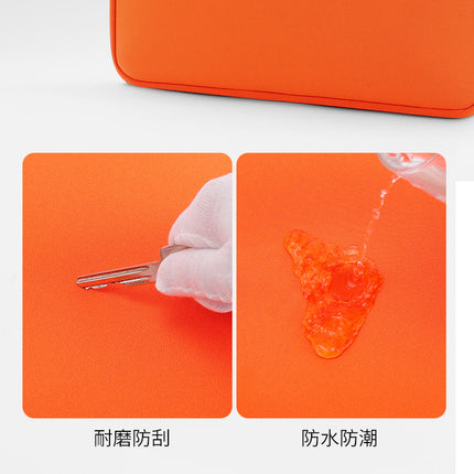 Factory Cross-Border Spot 13inch Clutch Bag Diving Material Apple Tablet Anti-Collision Zipper Laptop Sleeve Bag