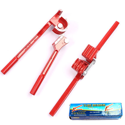 Three-in-one manual pipe bender for 6mm 8mm 10mm three-slot copper pipe bender air conditioning pipe bender